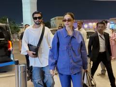 
    Deepika Padukone, Ranveer Singh make first appearance
    