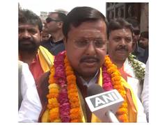 
      
      Nitin Nabin offers prayers at Kashi Vishwanath temple in Varanasi
      
      