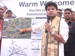 
      
      Jyotiraditya Scindia inspects Western Bypass, Gwalior Station
      
      