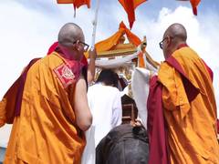 
      
      Sacred relics of Lord Buddha arrive in Ladakh for public display
      
      
