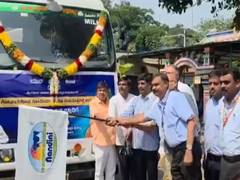
      
      DK Suresh flags off Nandini ghee supply vehicle to Tirupati
      
      