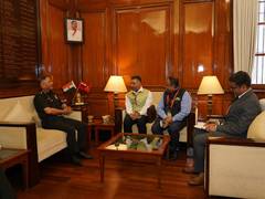 
      
      India’s Ambassador-designate to China meets Army chief
      
      