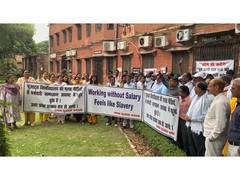 
      
      SHUATS staff protest over 20–28 month salary arrears
      
      