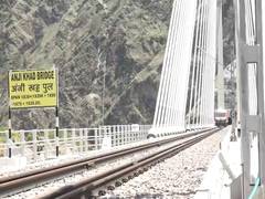 
      
      Ashwini Vaishnaw inspects Anji Khad Bridge
      
      