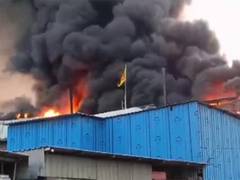 
      
      UP: Fire breaks out at factory in Kanpur’s Rakhi Mandi area
      
      