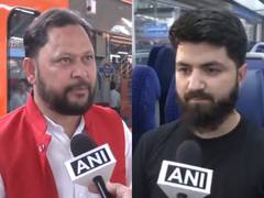 
      
      Passengers hail Jammu-Srinagar Vande Bharat launch
      
      