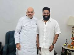 
      
      Rishab Shetty meets with Union Home Minister Amit Shah
      
      