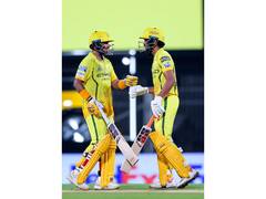 
      
      Gaikwad, Kartik's fifties guide CSK to 8-wicket win over MI
      
      