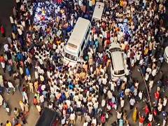 
      
      Police use lathi charge to disperse protester over pune rape case
      
      