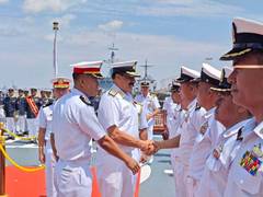 
      
      Indian Navy Chief bolsters maritime ties in Myanmar
      
      