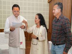 
      
      Uttarakhand CM Dhami holds public grievance hearing
      
      