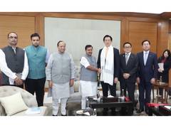 
      
      Japanese delegation meets BJP National President Nitin Nabin
      
      