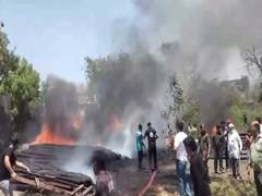 
      
      Fire breaks out at plastic pipe warehouse in Malegaon
      
      