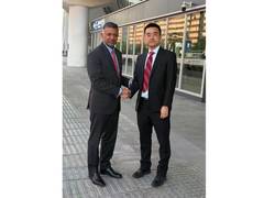 
      
      Ambassador-designate Vikram Doraiswami received by Li Jianbo
      
      