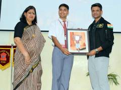 
      
      Gaganyaan astronaut Subhanshu Shukla interacts with students
      
      