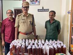 
      
      Keralam: Excise team arrests two with 60 bottles of liquor
      
      
