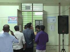 
      
      Security tightened at Motilal Nehru Government Polytechnic College ahead of counting for Puducherry'
      
      
