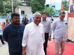
      
      Union Minister Bhupendra Yadav reaches BJP's office in Kolkata
      
      