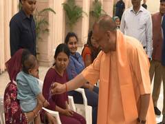
      
      Uttar Pradesh: CM Yogi Adityanath holds Janta Darshan in Lucknow
      
      