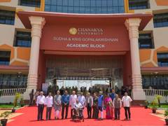 
      
      Chanakya University inaugurates new academic block
      
      