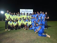 
      
      Amateur Team defeat Mumbai Heroes in friendly cricket match
      
      