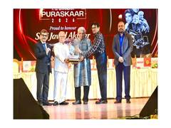 
      
      P.C. Chandra Group honours Shri Javed Akhtar
      
      