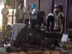 
      
      Scooty catches fire near BSF chowk in Jalandhar
      
      