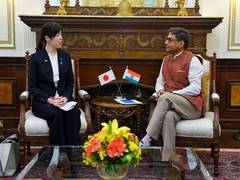 
      
      Foreign Secy Misri, Japan Economic Security Min Onoda hold talks
      
      