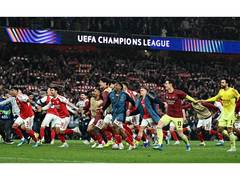 Saka's goal seals Arsenal's place in UEFA Champions League Final after 20-year wait