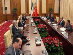 
      
      Iranian FM Abbas Araghchi meets Chinese counterpart in Beijing
      
      