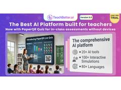 
      
      TeachBetter.ai Launches Version 5.0 with “PaperQR Live Quiz” 
      
      