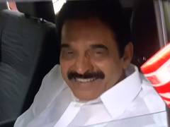 
      
      KC Venugopal, Ramesh Chennithala arrive to meet Sonia Gandhi
      
      
