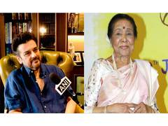 
    Adnan Sami fondly remembers Asha Bhosle
    
