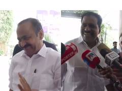 
      
      VD Satheesan, K Suresh, PJ Kurien arrive to meet Maken and Wasnik
      
      