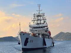 
      
      Oceanographic research vessel INS Sagardhwani arrives in Cam Ranh
      
      