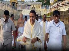 
      
      Ponguru Narayana offers prayers at Tirumala
      
      