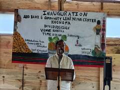 
      
      Nagaland: Khonoma gets Seed Bank & Learning Centre
      
      
