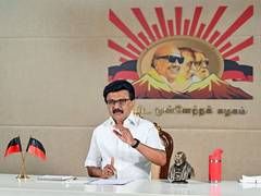 
      
      MK Stalin urges Governor to take action in formation of govt
      
      
