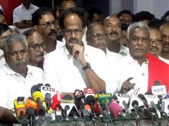 
      
      Tamil Nadu: CPI, CPI(M) extend unconditional support to TVK
      
      