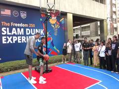 
      
      Vlade Divac interacts with young basketball enthusiasts in Delhi
      
      