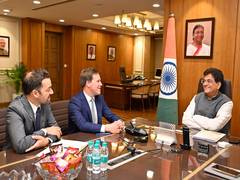 
      
      Piyush Goyal discusses local talent investment with LVMH
      
      