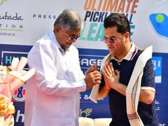 
      
      Hon. Chandrakant Patil Inaugurates Ultimate Pickleball League
      
      
