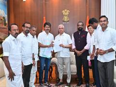 
      
      TVK chief Vijay expected to meet Tamil Nadu Governor soon...
      
      