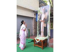 
      
      Former CM Mamata Banerjee holds Rabindra Jayanti at her residence
      
      