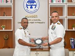 
      
      CO of INS Sunayana holds talks on issues of mutual interest with
      
      