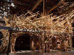 
      
      India explores migration and indigenous identity at La Biennal
      
      