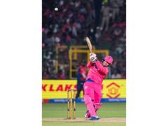 
      
      Vaibhav scripts history; Becomes fastest batter to hit 100 sixes
      
      