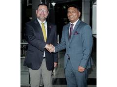 
      
      Chilean Foreign Minister Mackenna arrives in India
      
      