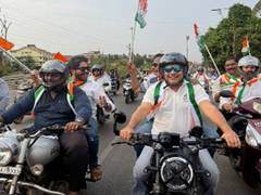 
      
      Goa Congress holds bike rally to celebrate electoral wins 
      
      