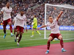 
      
      Arsenal beat West Ham 1-0, inch closer to Premier League title
      
      